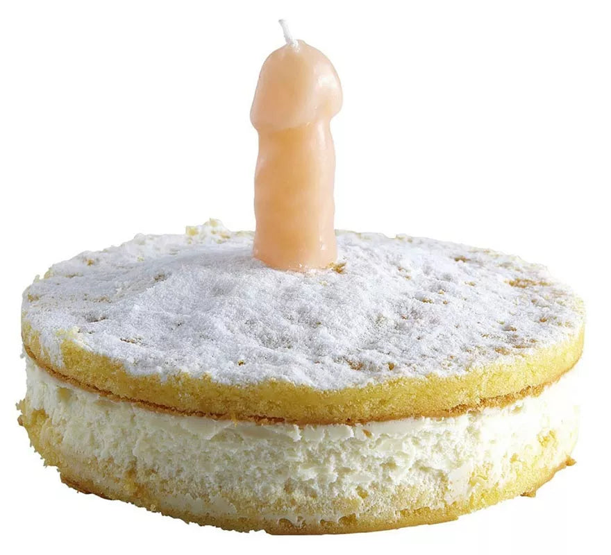 Vela de cera con forma de Pene