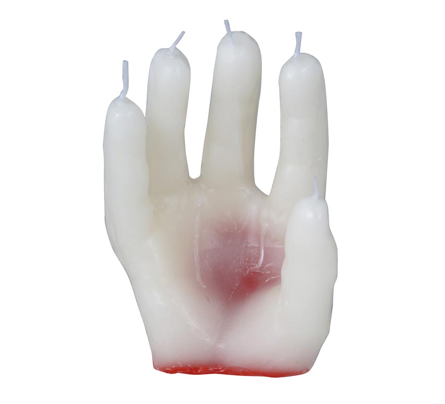 Vela de Mano con Sangre de 14x5 cm