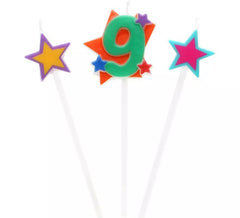 Vela nº 9 com 2 estrelas