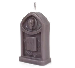 Vela Perfumada Lápide Cinza 5,5x3x9 cm