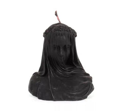 Vela Perfumada Noiva Negra 9,5x9x9 cm