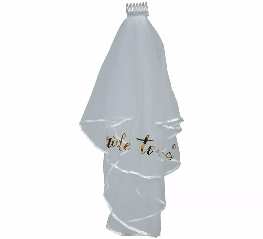 Translation missing: pt-PT.Velo de Novia Bride To Be de 70 cm