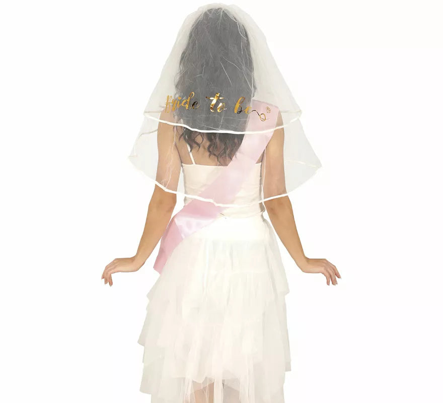 Translation missing: pt-PT.Velo de Novia Bride To Be de 70 cm