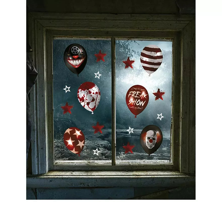 Translation missing: pt-PT.Ventana de Globos Evil hoja electroestática de 30x40 cm