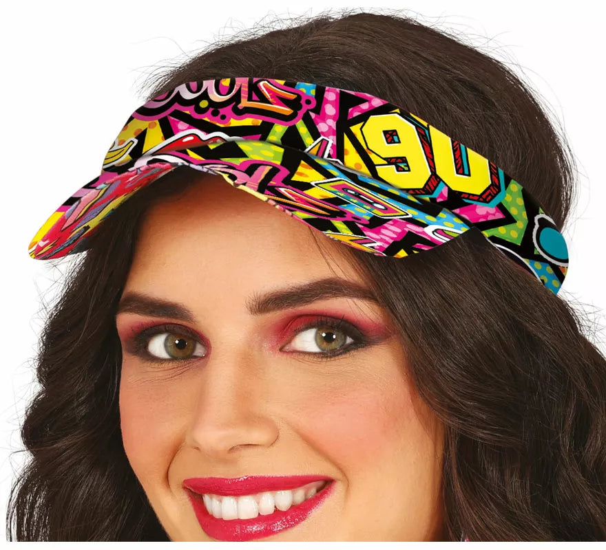 Translation missing: pt-PT.Visera estampado de los años 90 adulto