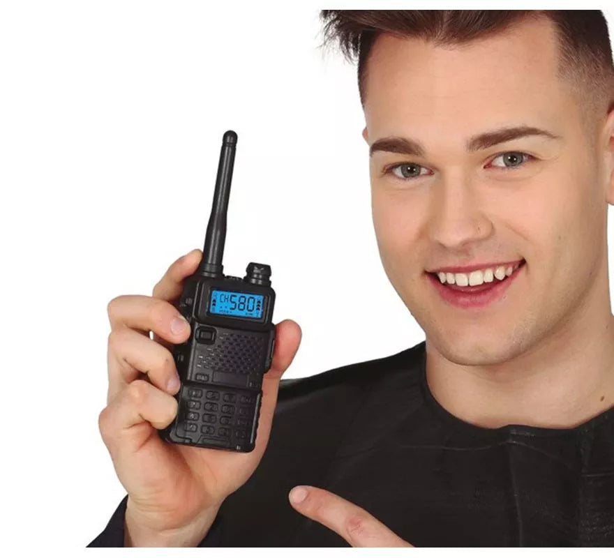 Translation missing: pt-PT.Walkie-Talkie Negro de 20 cm