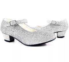 Sapato Sevillana com salto Silver Purpurin nos números de 22 a 41