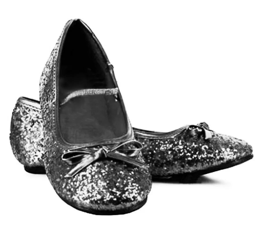 Translation missing: pt-PT.Zapatos Bailarinas Negras Purpurina en números del 22 al 41