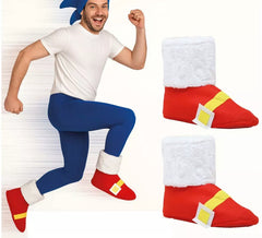 Sapatos de corrida ouriço azul desenho animado para adultos