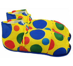 Sapatos de palhaço em espuma para adultos 25 cm