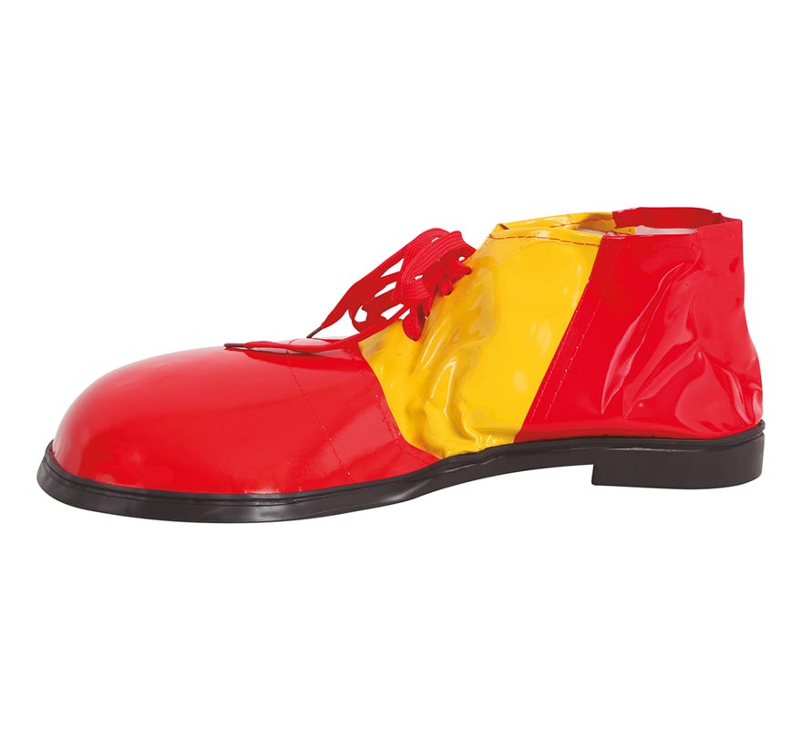 Translation missing: pt-PT.Zapatos de Payaso Rojos y Amarillos 35 cm