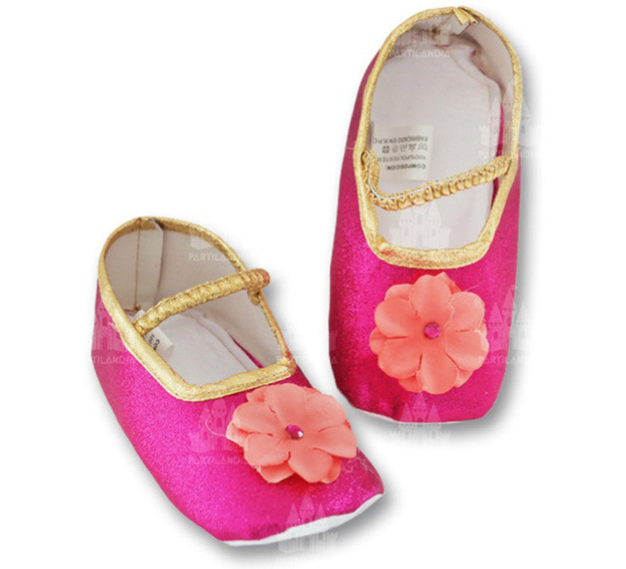 Translation missing: pt-PT.Zapatos Purpurina Princesa Rosa de 18x7 cm