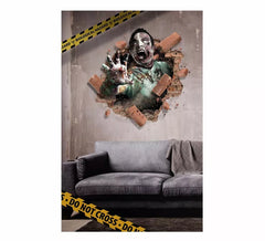 Decoração de Parede Adesivo Zumbi 70X80 cm
