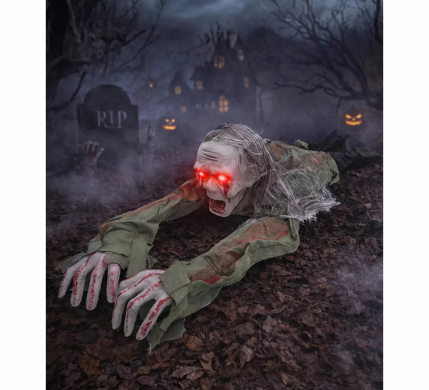 Translation missing: pt-PT.Zombie Gateando con Luz, Sonido y Movimiento de 100 cm