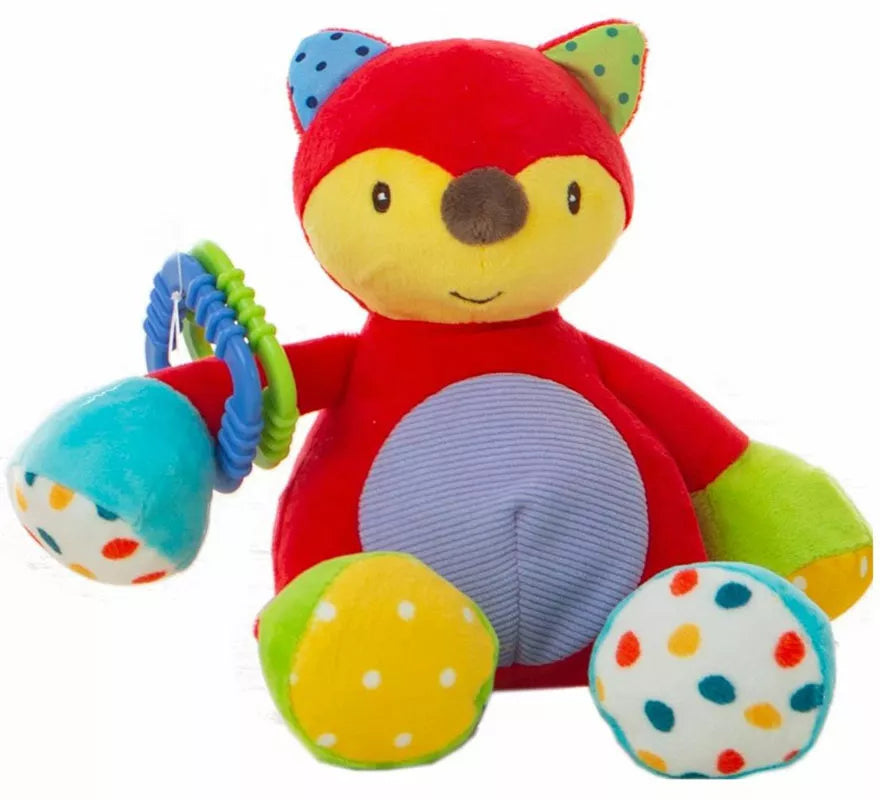 Translation missing: pt-PT.Zorro de Peluche rojo infantil de 26 cm